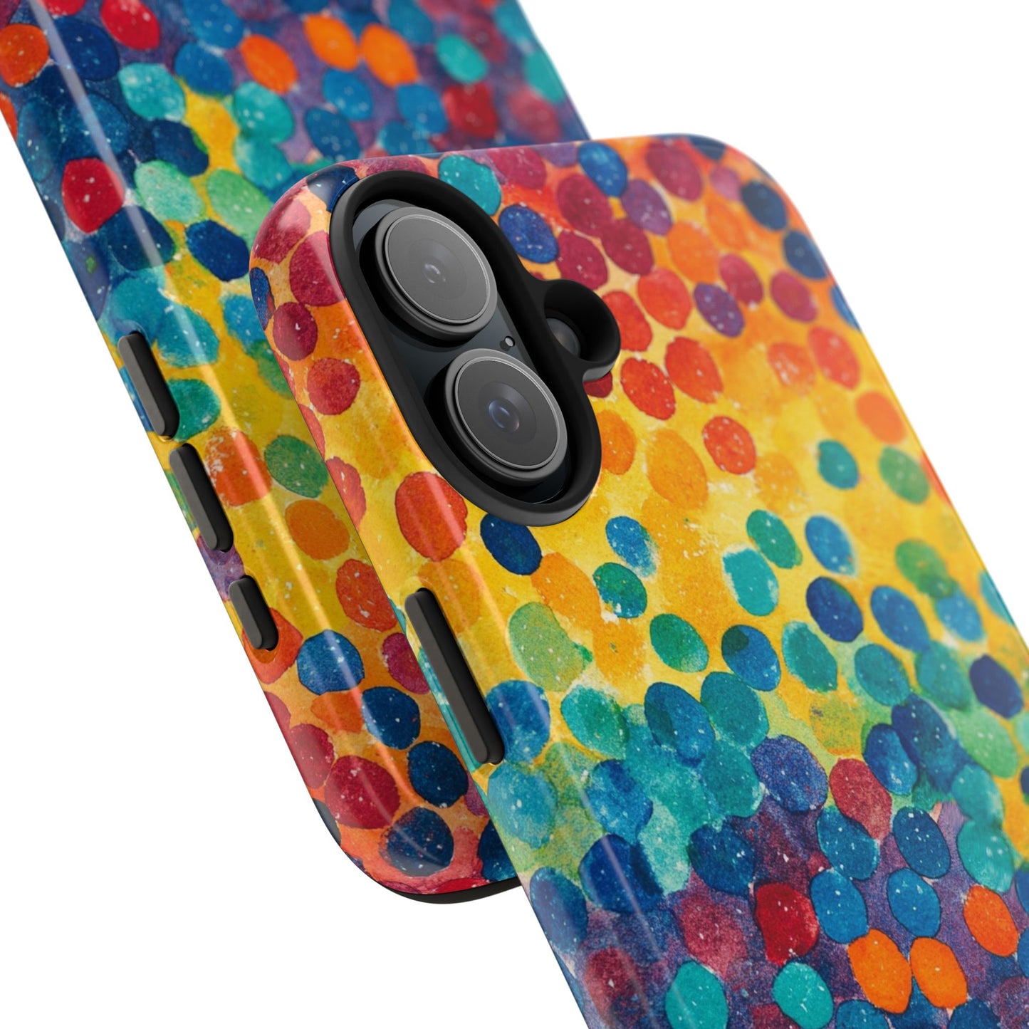 Trendy Spots | Rainbow Polka Dots Phone Case