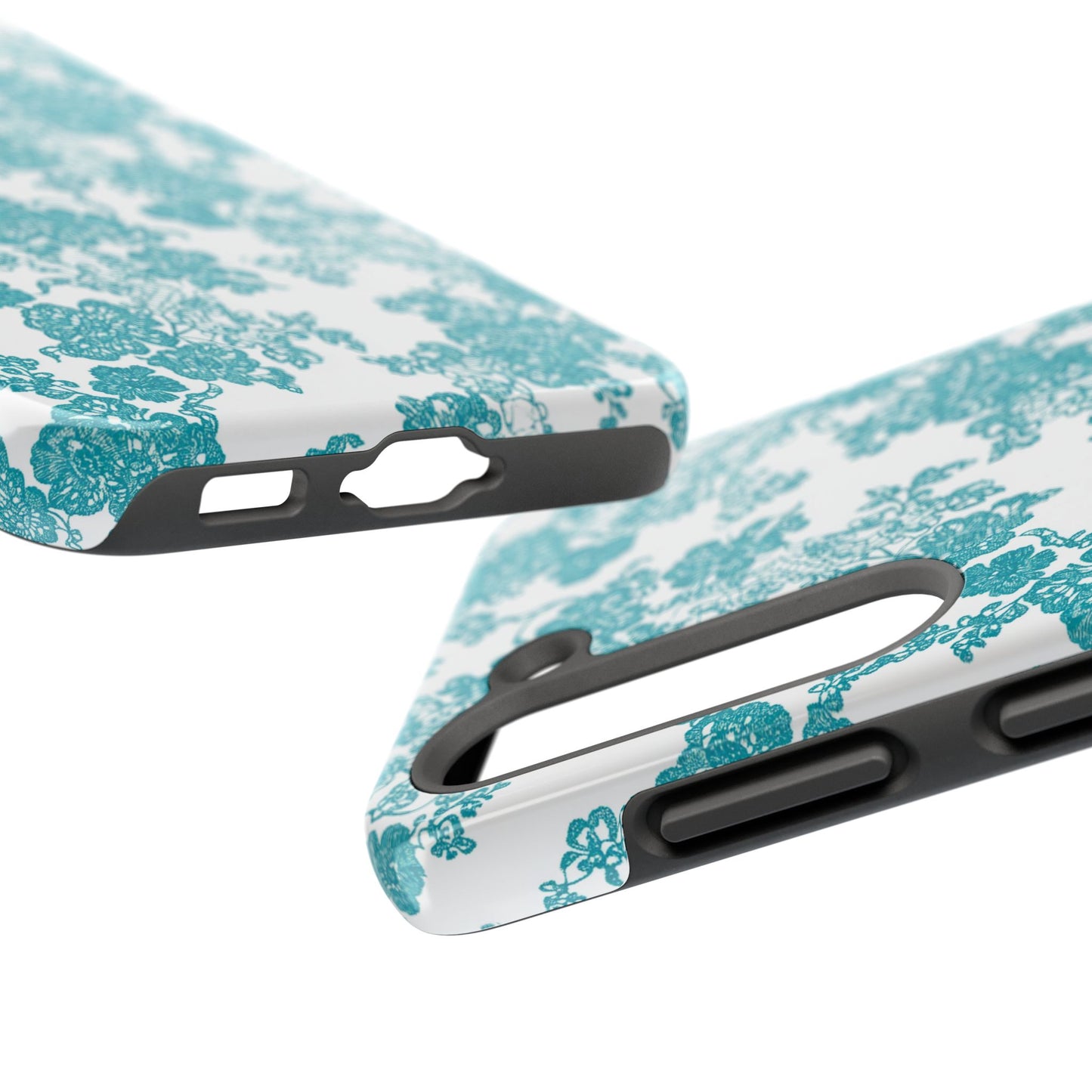 Boho Bliss | Teal on White Lace