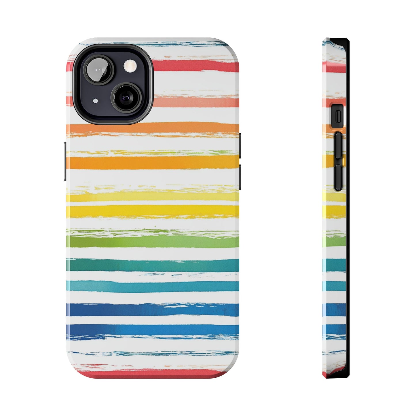 Vibrant Lines | Rainbow Stripes Phone Case