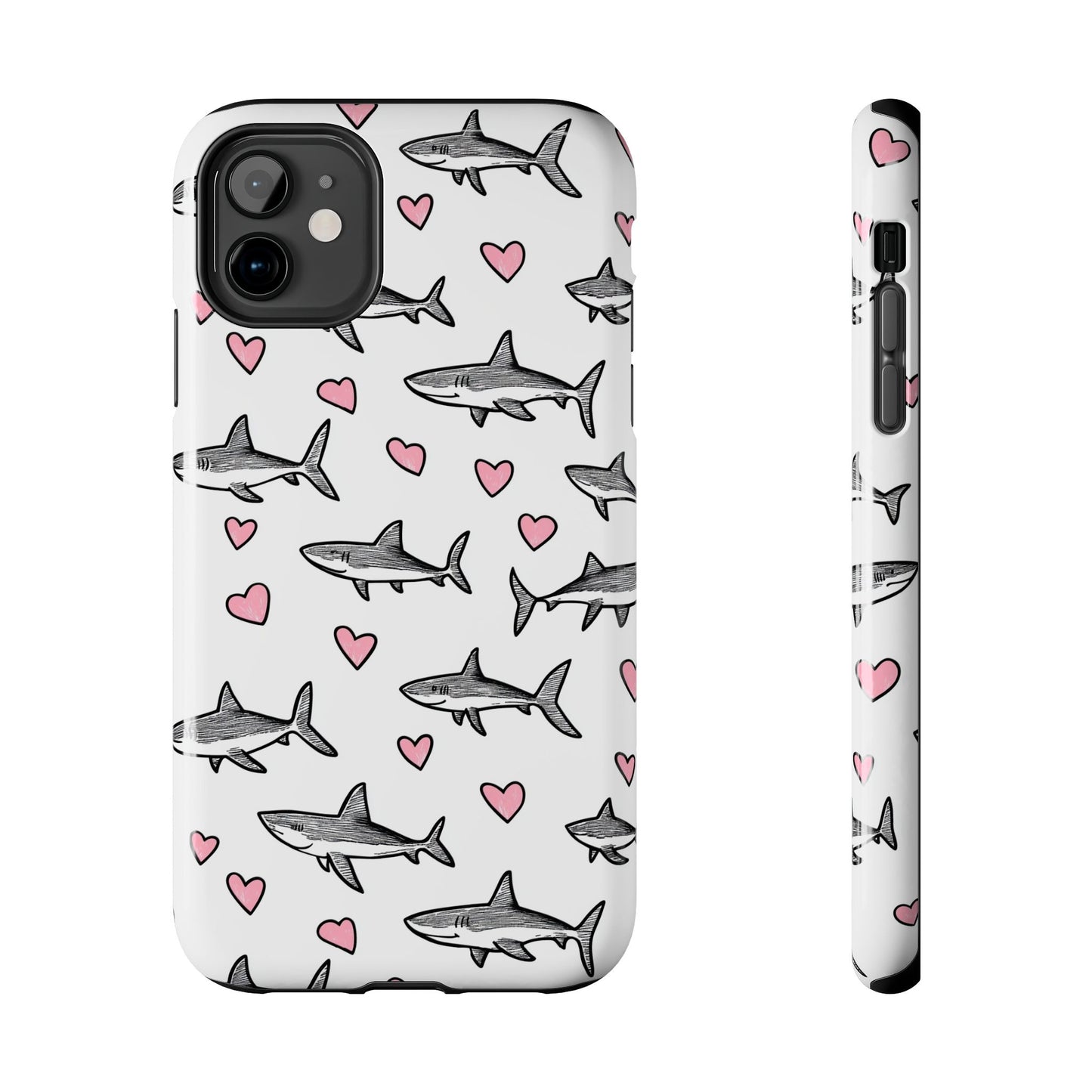 Animal Instinct | Shark Love Tough Phone Case