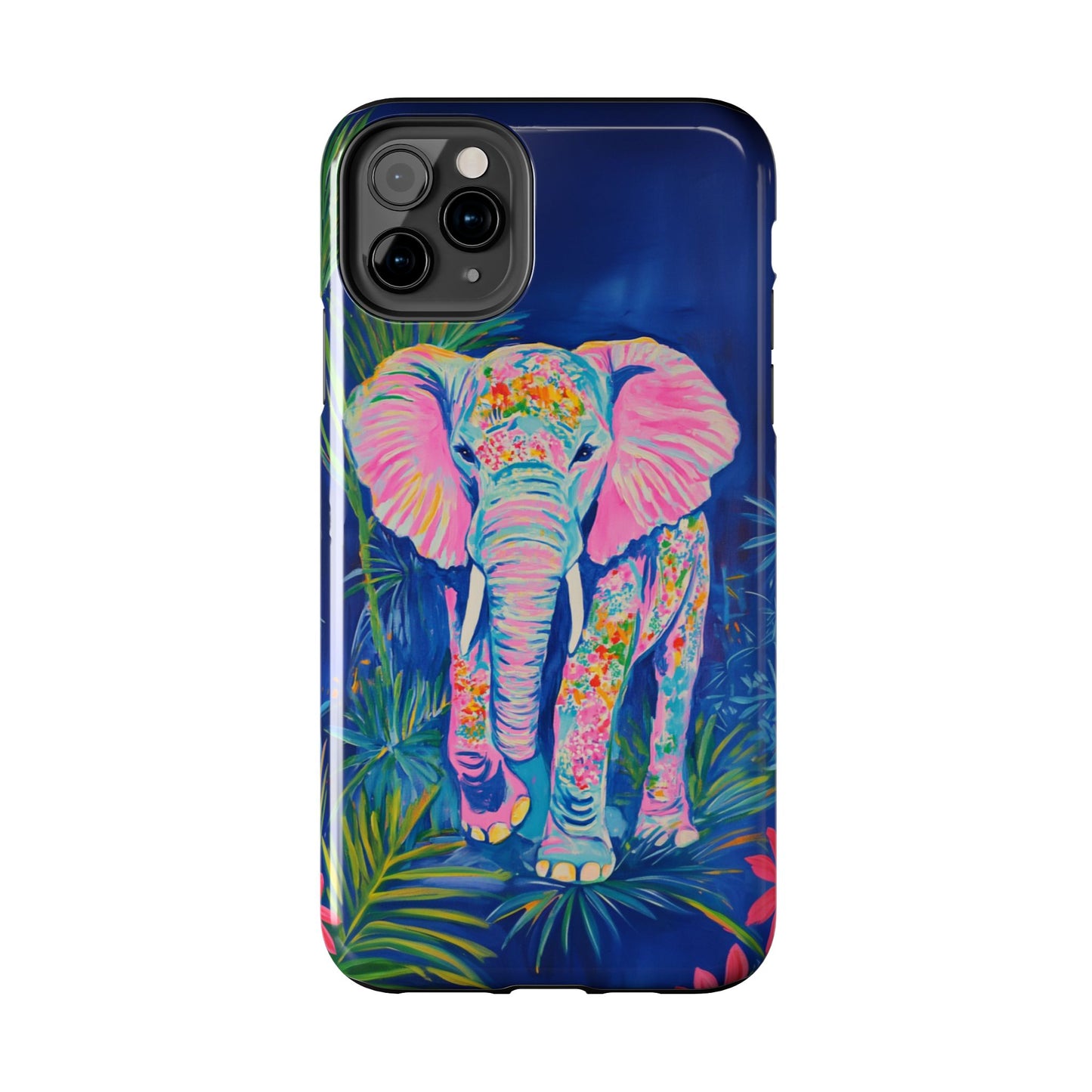 Animal Instinct | Vibrant Elephant Tough Phone Case