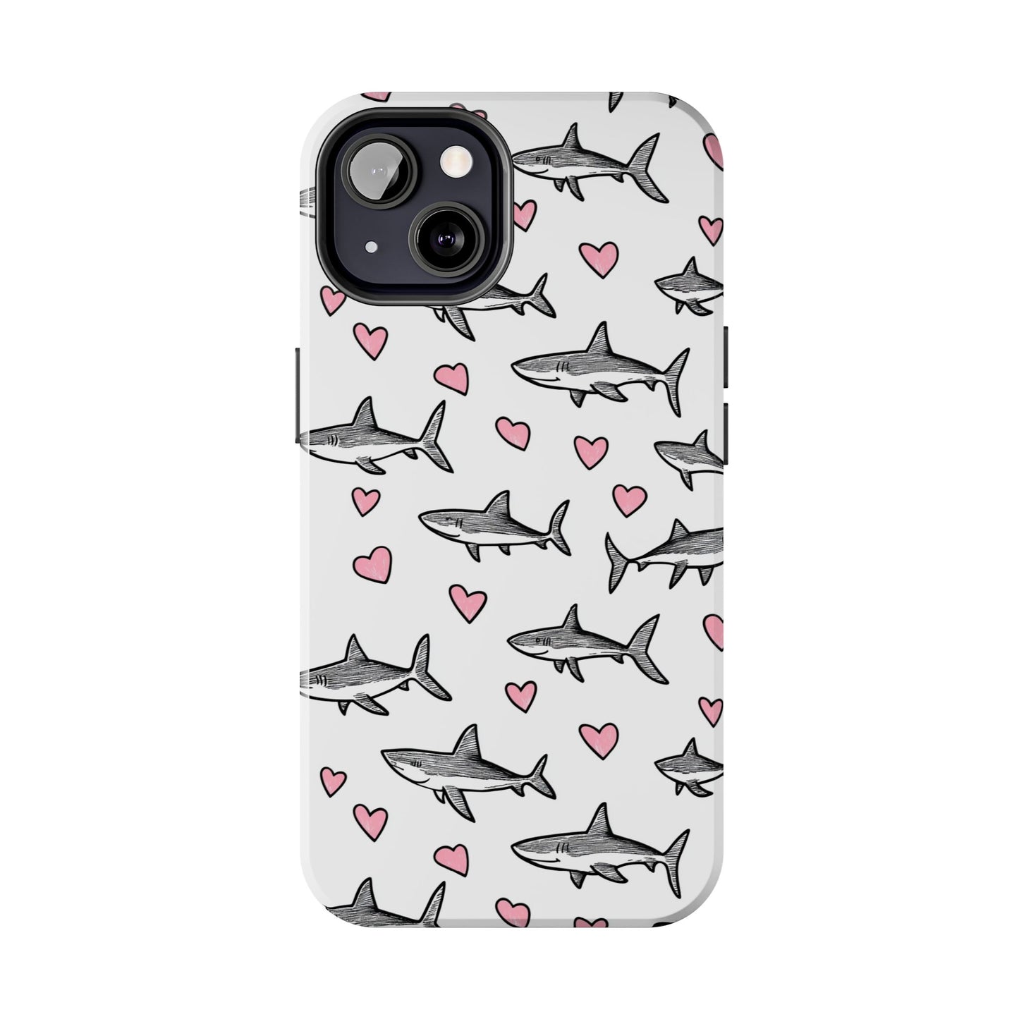 Animal Instinct | Shark Love Tough Phone Case