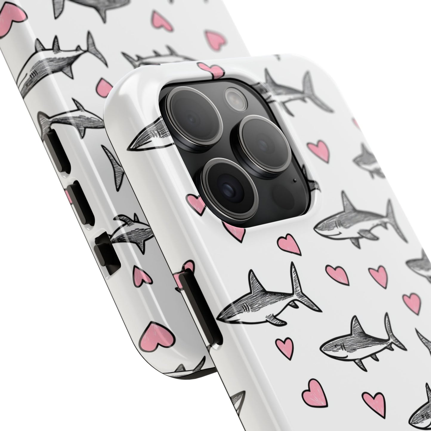 Animal Instinct | Shark Love Tough Phone Case