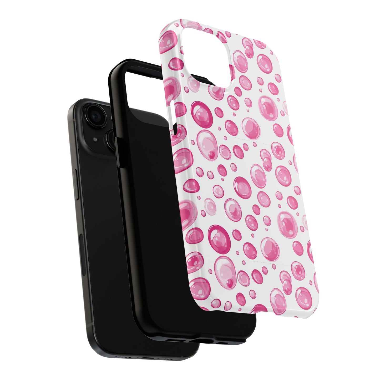 Trendy Spots | Pink Bubbles Phone Case