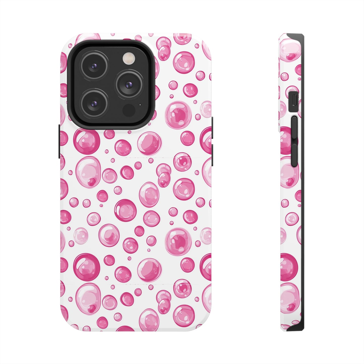 Trendy Spots | Pink Bubbles Phone Case