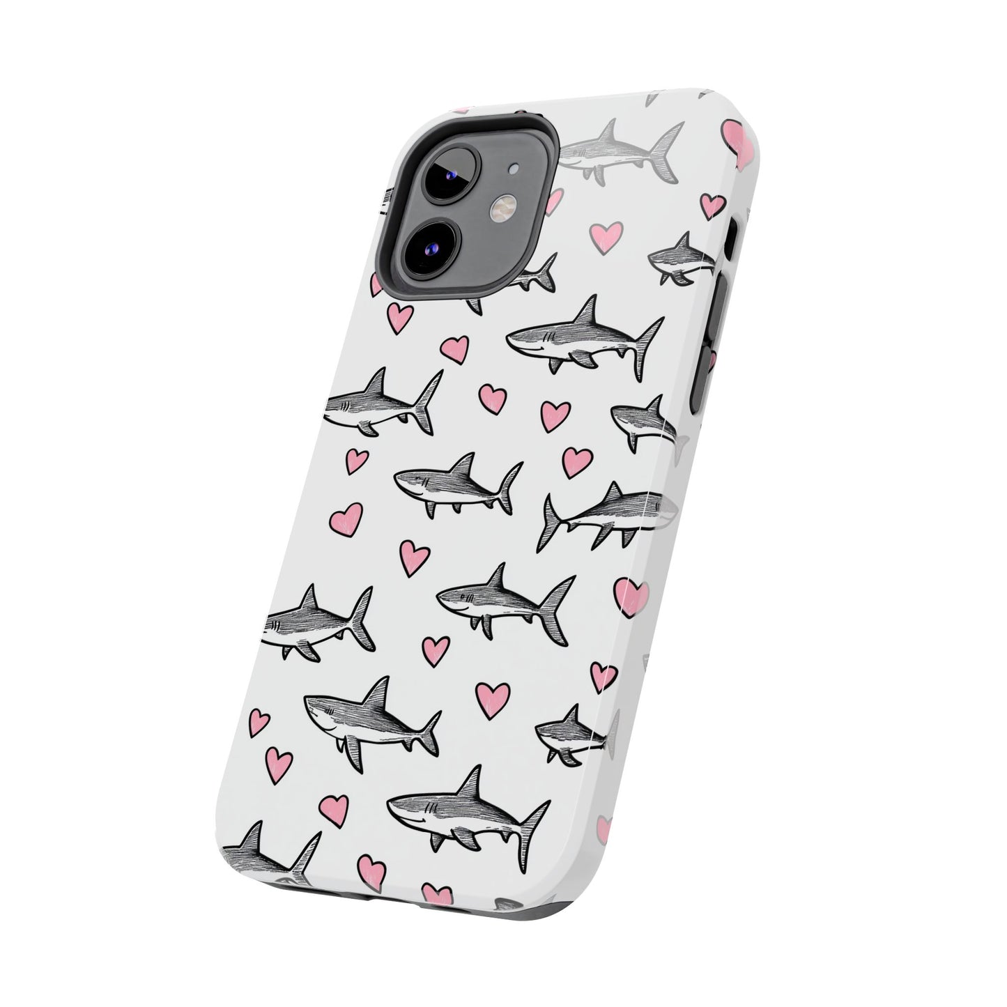 Animal Instinct | Shark Love Tough Phone Case