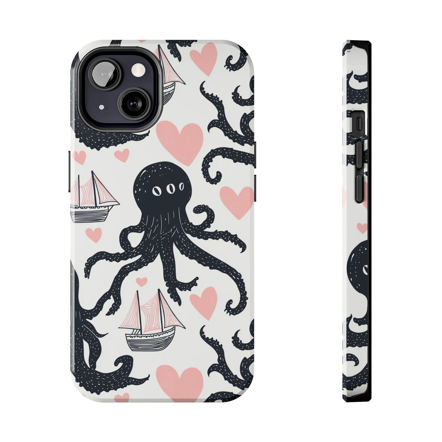 Quirky Chic | Kraken Boat Love Tough Phone Case