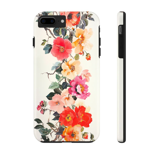 In Bloom | Delicate Poppies Tough Phone Case
