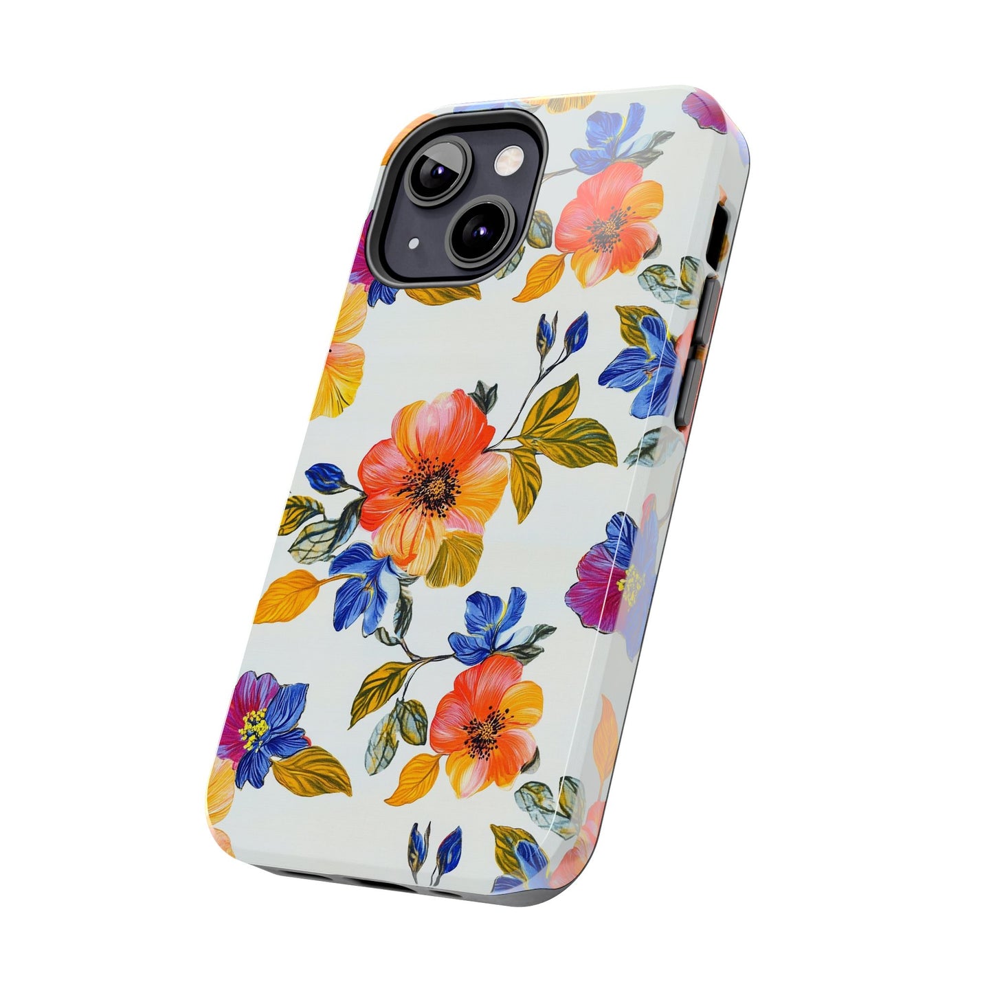 In Bloom | Colorful Florals Tough Phone Cases