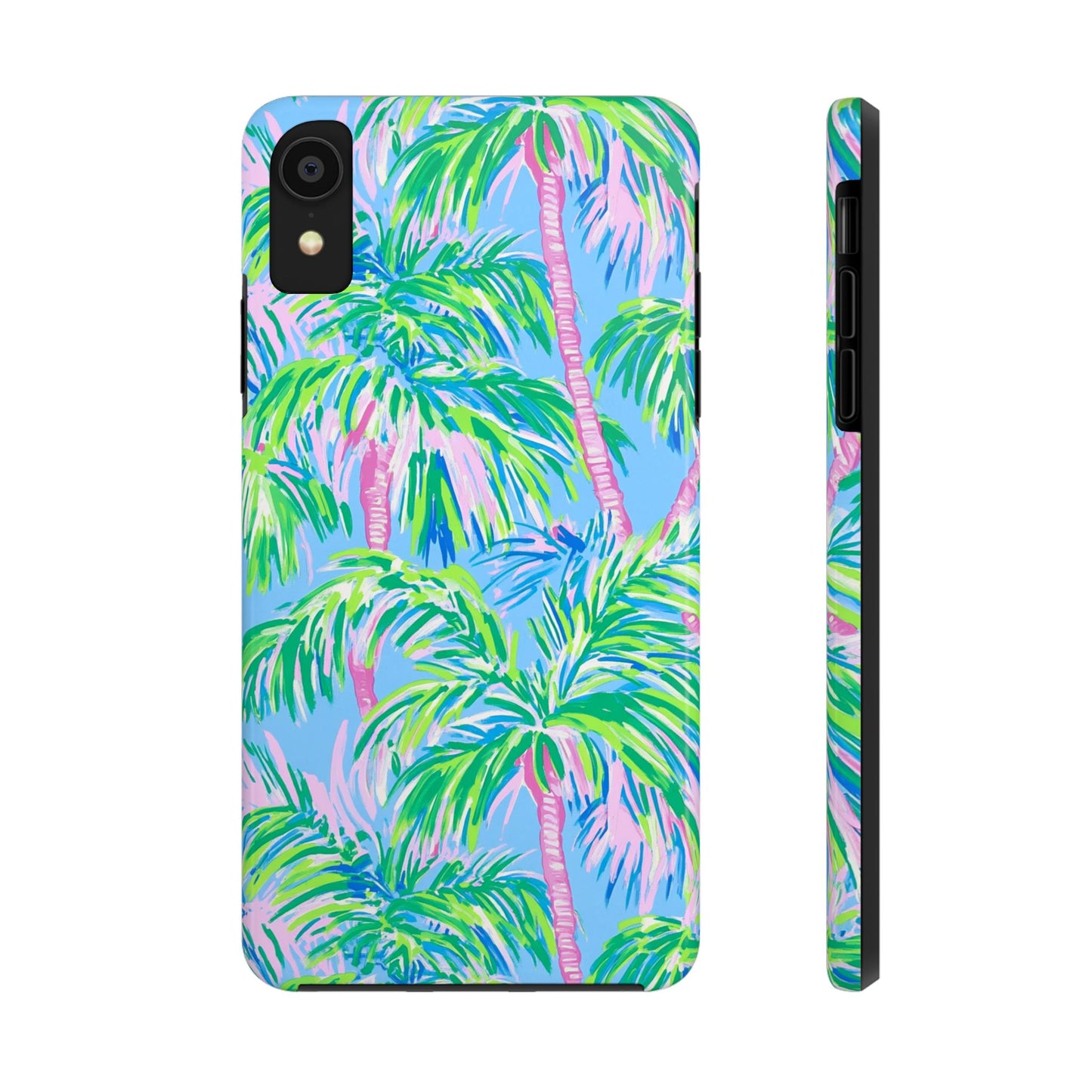 Nature Lover | Colorful Painted Palm Trees Phone Case