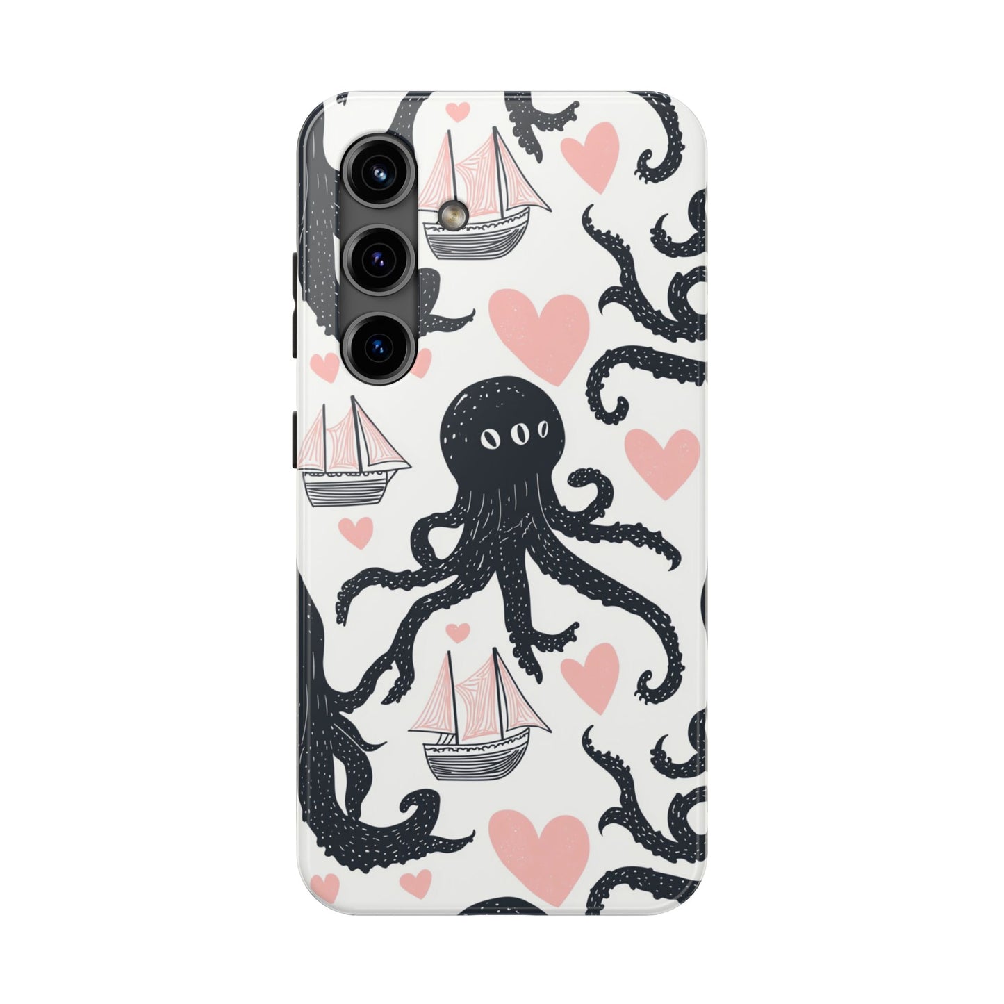 Quirky Chic | Kraken Boat Love Tough Phone Case