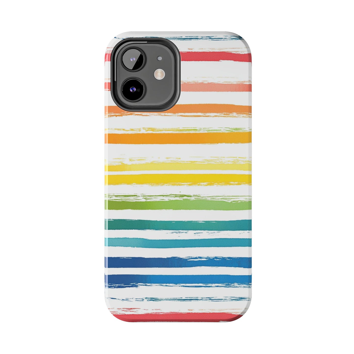 Vibrant Lines | Rainbow Stripes Phone Case