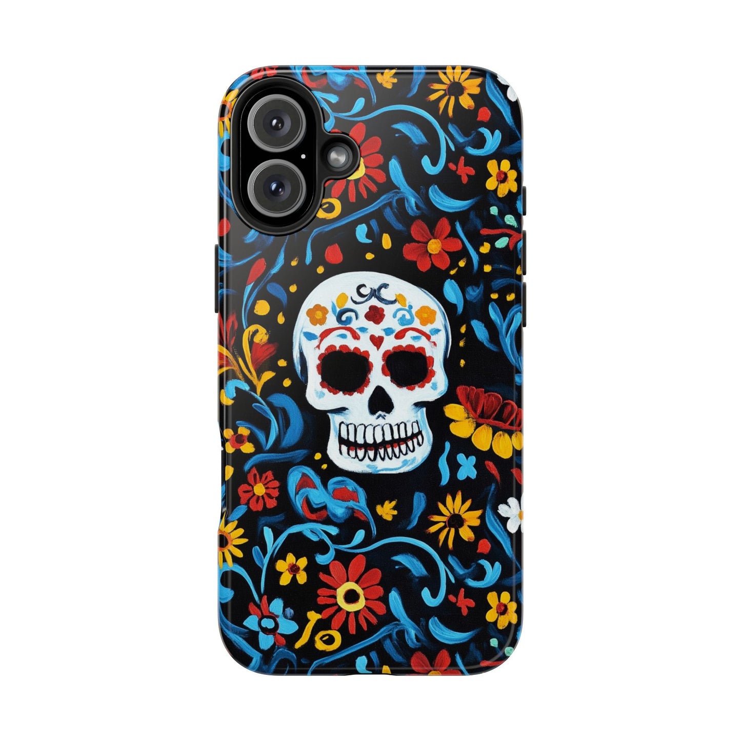 Mexicana de Corazon | Day of the Dead Tough Phone Case, Sugar Skull