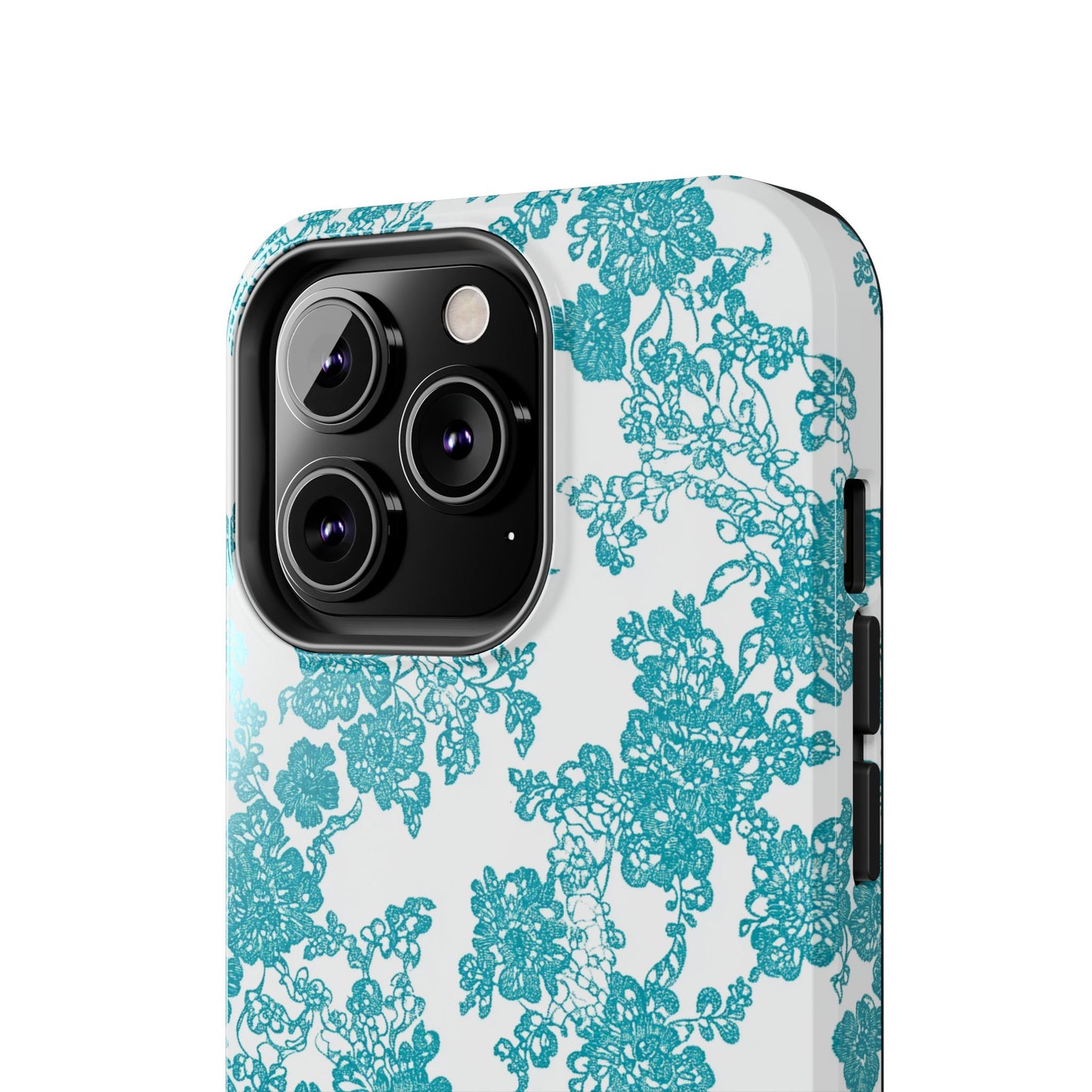 Boho Bliss | Teal on White Lace