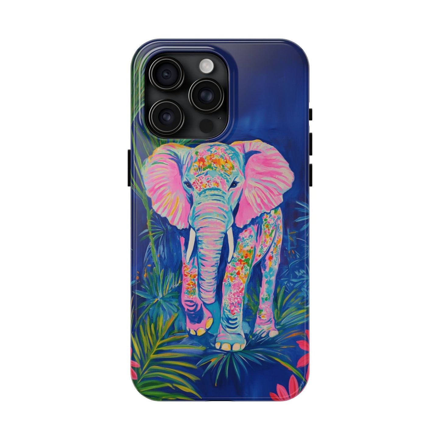 Animal Instinct | Vibrant Elephant Tough Phone Case