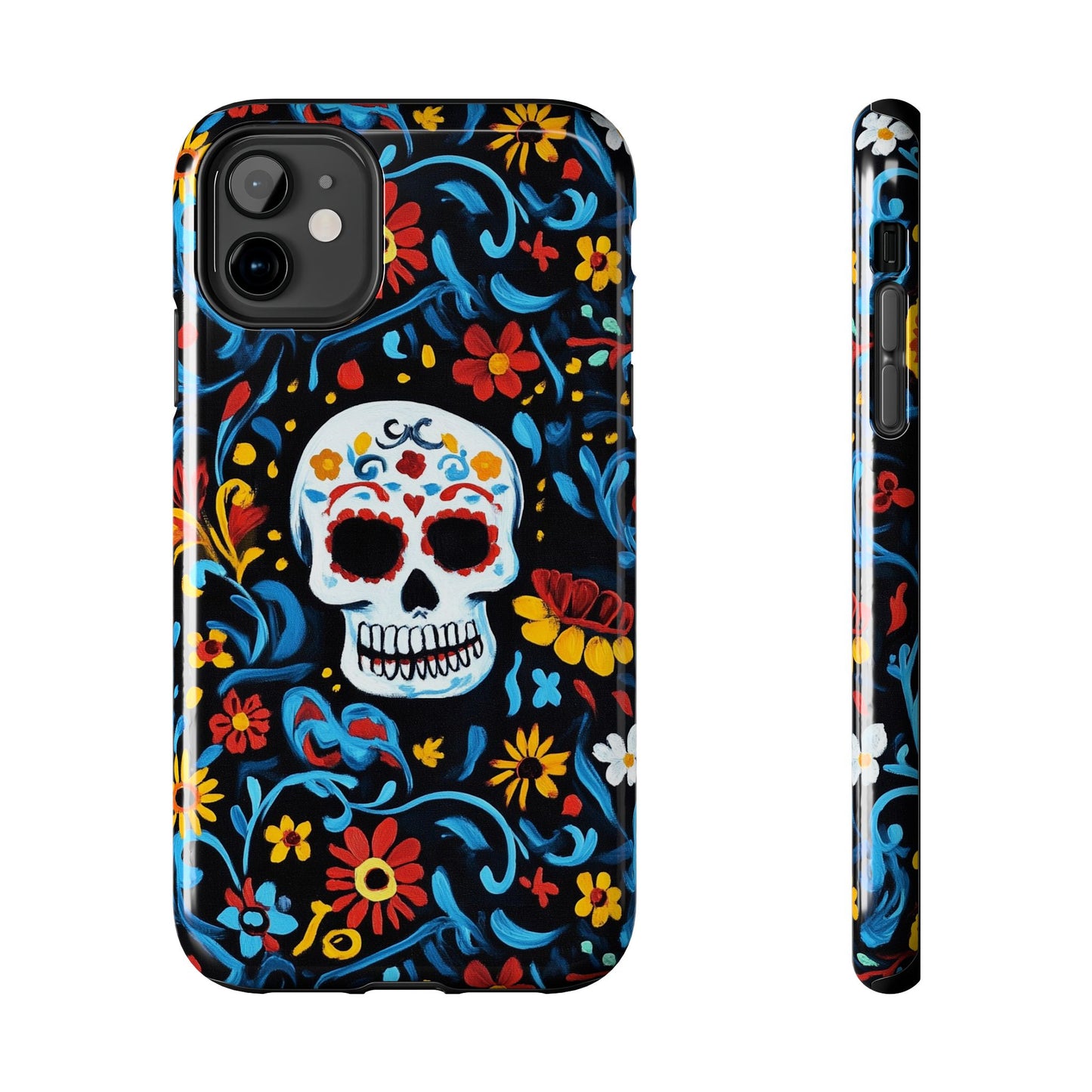 Mexicana de Corazon | Day of the Dead Tough Phone Case, Sugar Skull