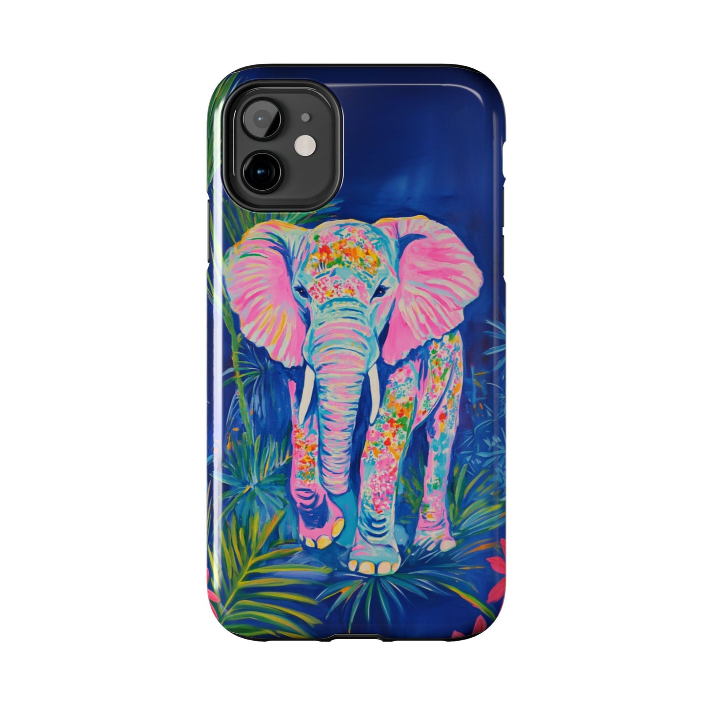 Animal Instinct | Vibrant Elephant Tough Phone Case