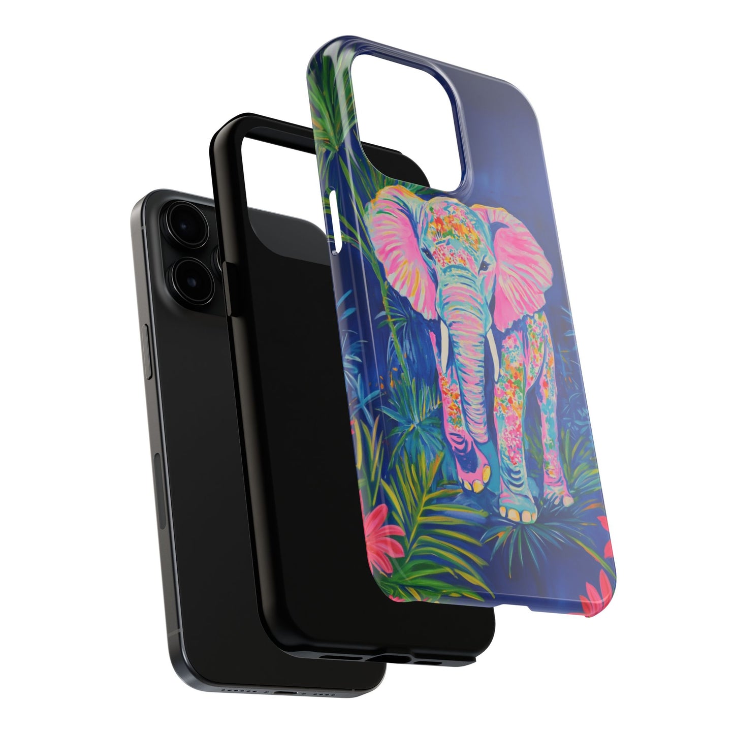 Animal Instinct | Vibrant Elephant Tough Phone Case