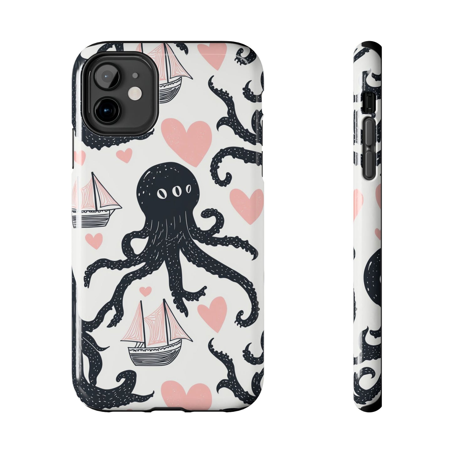 Quirky Chic | Kraken Boat Love Tough Phone Case