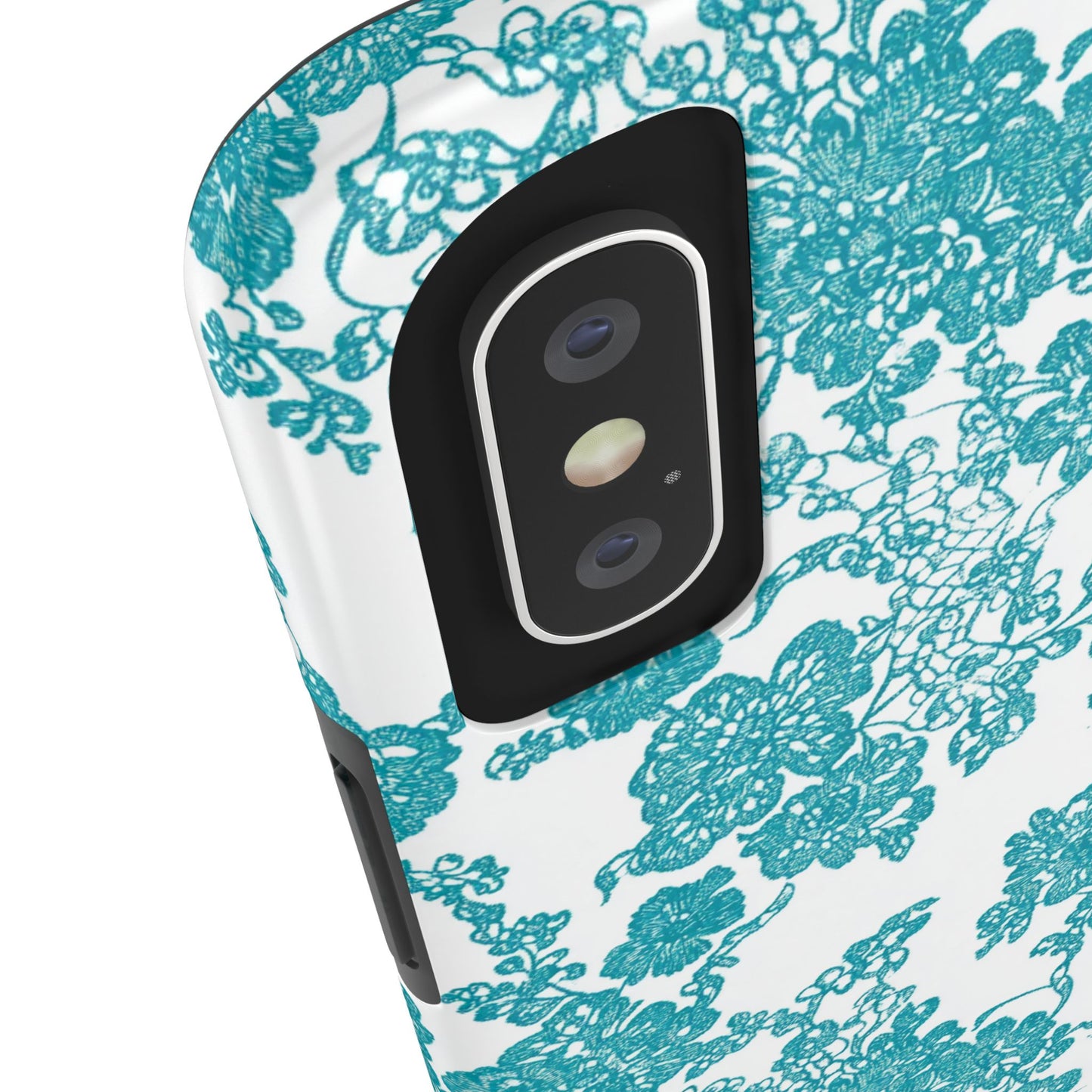 Boho Bliss | Teal on White Lace