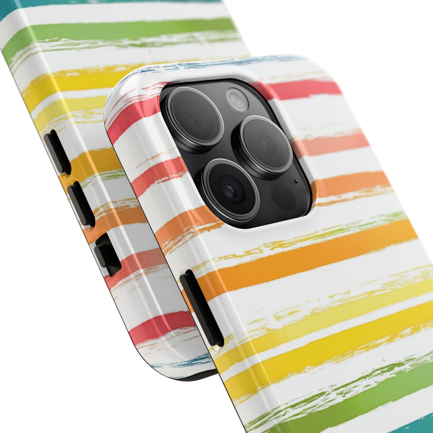 Vibrant Lines | Rainbow Stripes Phone Case