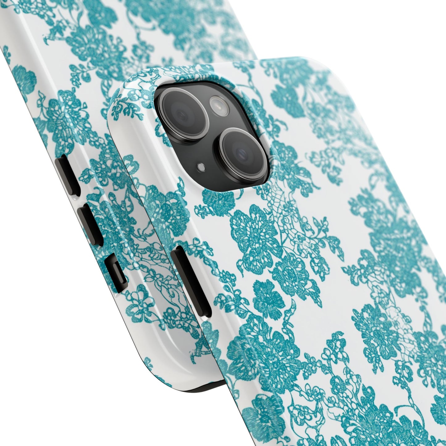 Boho Bliss | Teal on White Lace