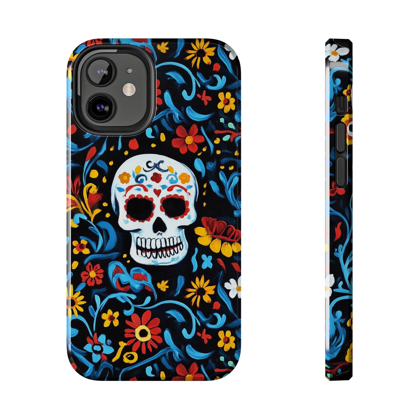 Mexicana de Corazon | Day of the Dead Tough Phone Case, Sugar Skull