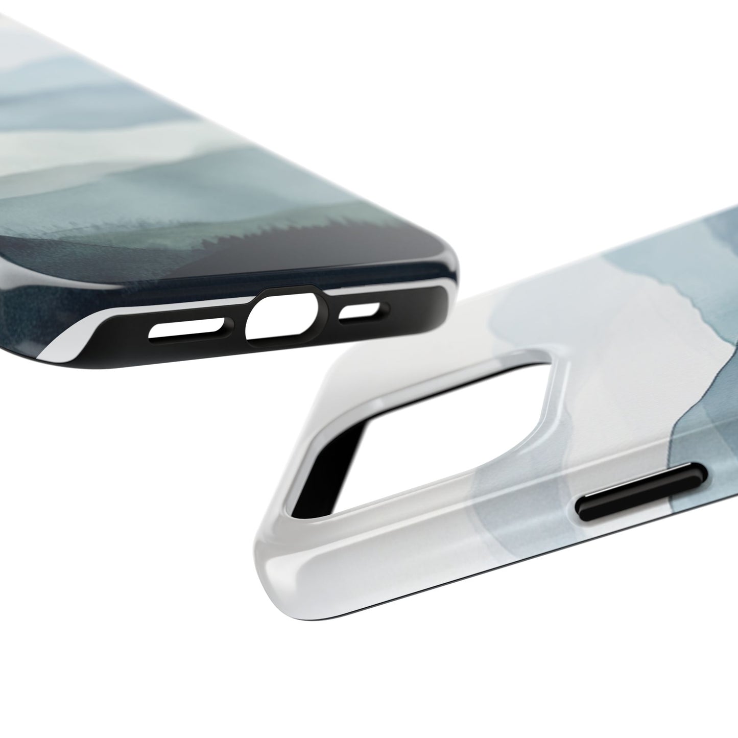 Majestic Mountains | Watercolor Mountain Scene Tough Phone Case