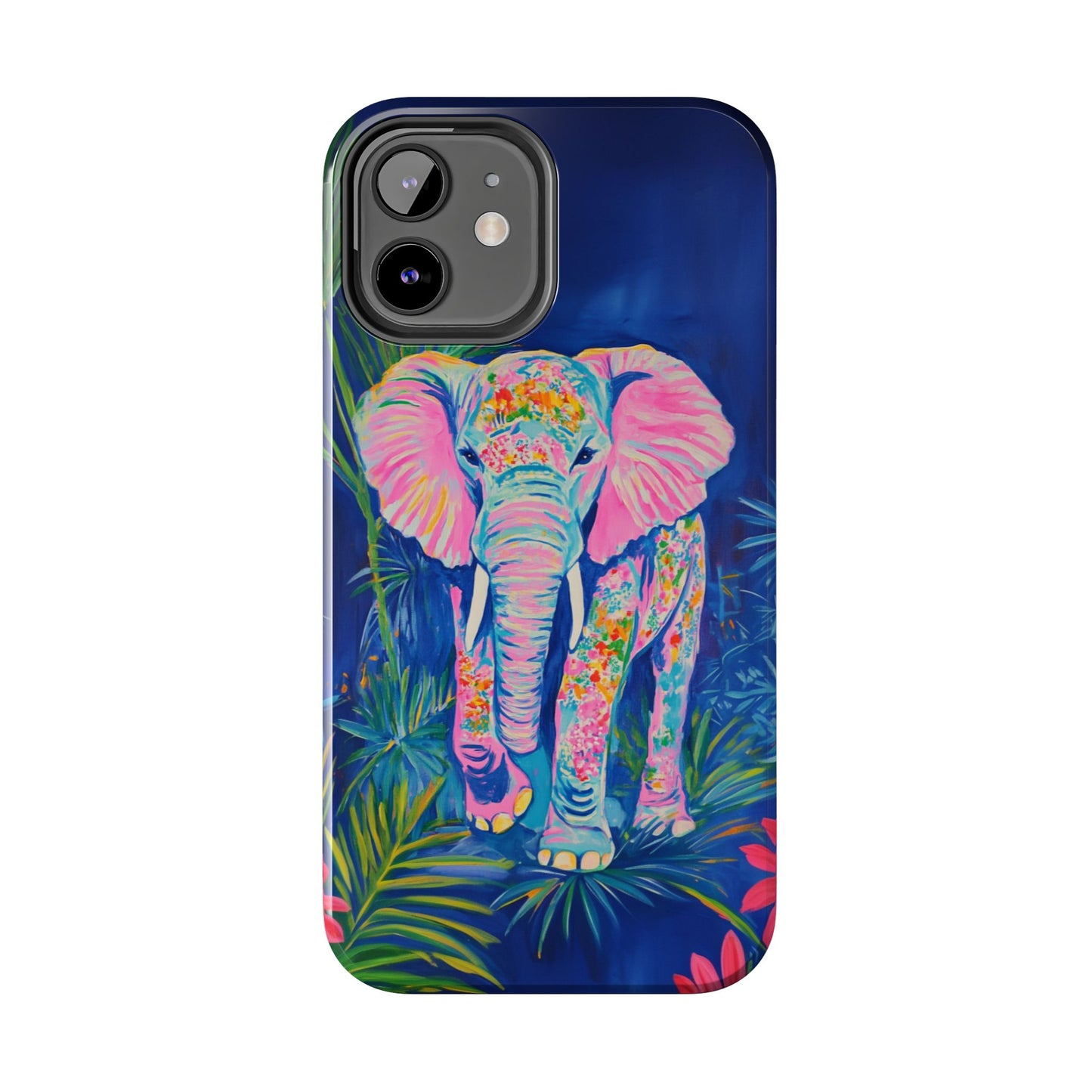 Animal Instinct | Vibrant Elephant Tough Phone Case