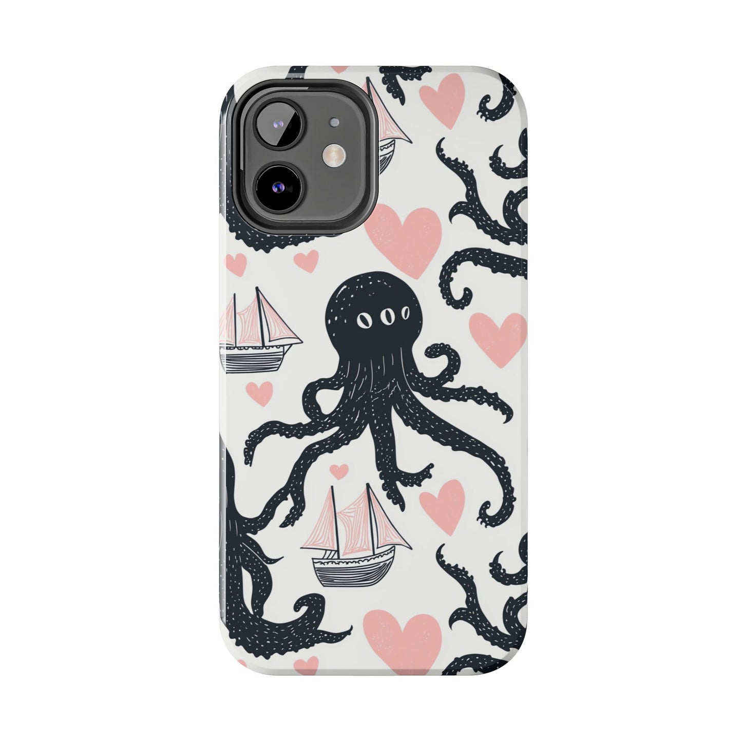 Quirky Chic | Kraken Boat Love Tough Phone Case