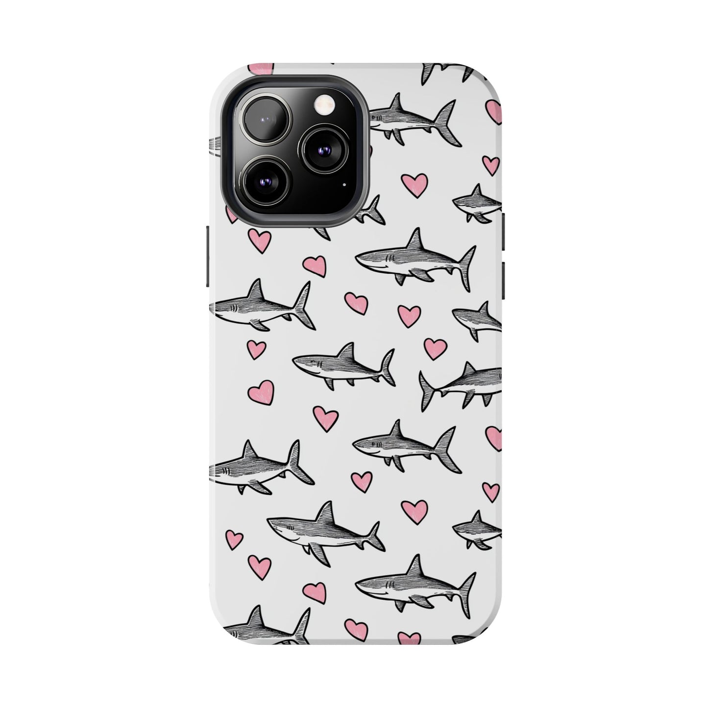 Animal Instinct | Shark Love Tough Phone Case