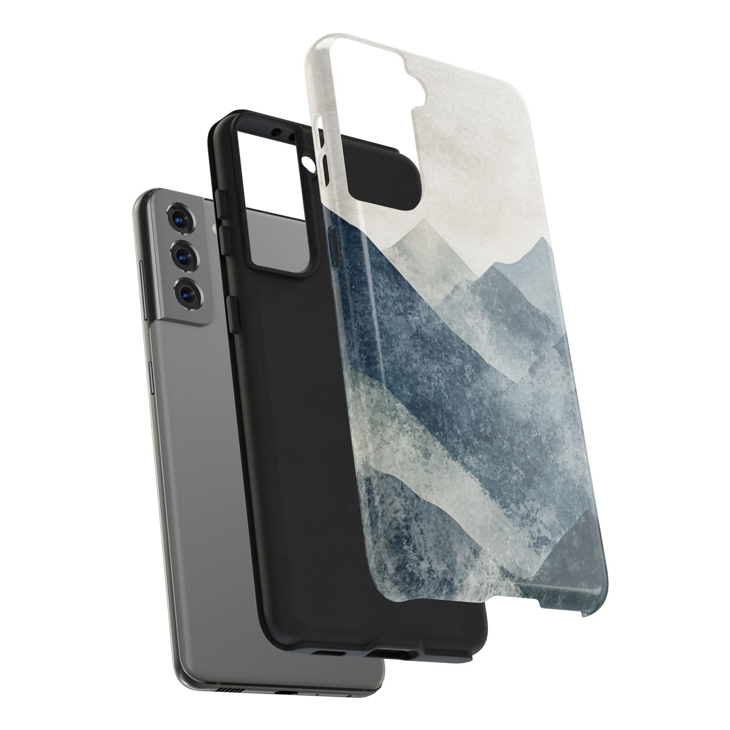 Majestic Mountains | Geometric Mountain Tough Phone Case