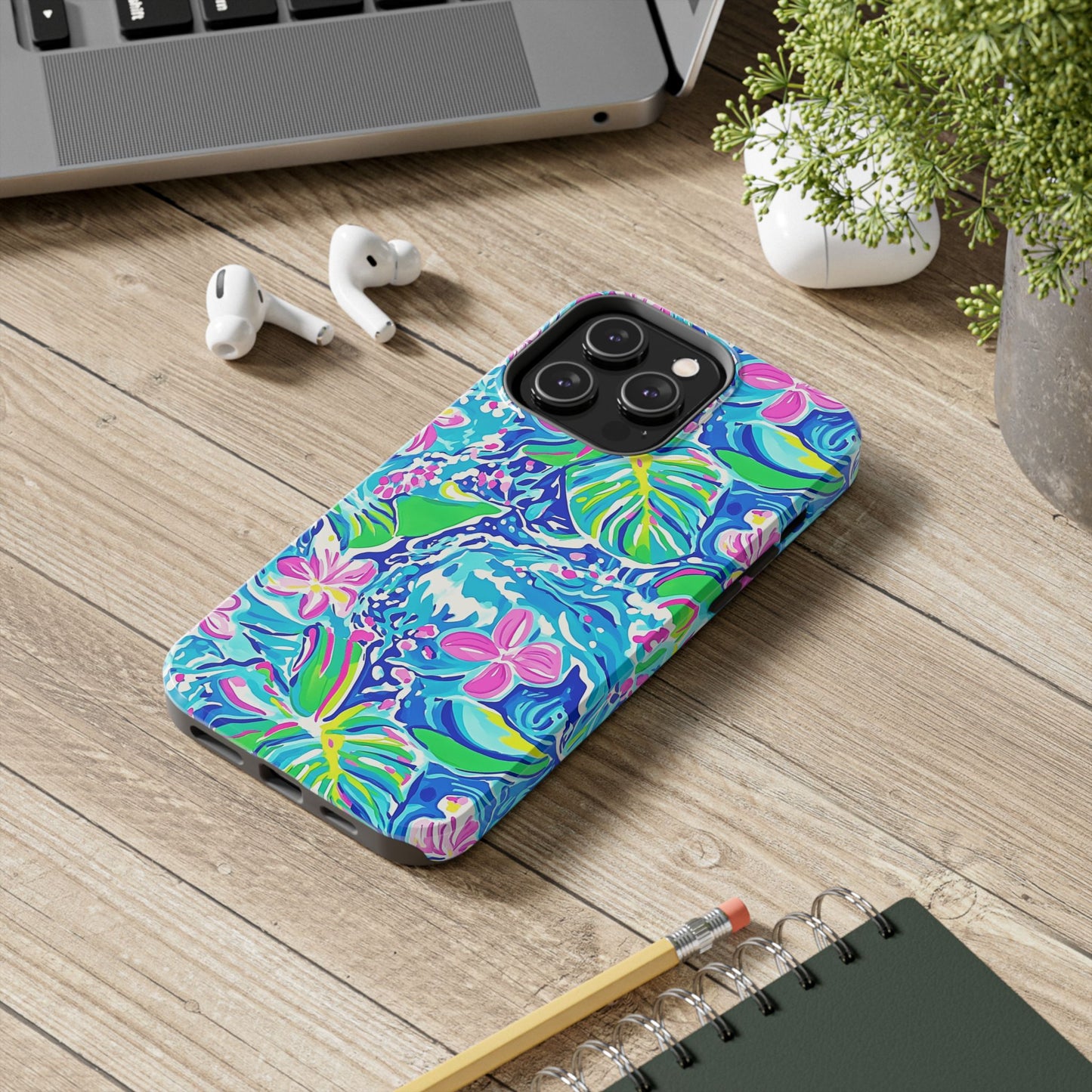 In Bloom | Splashing Botanicals Tough Phone Case