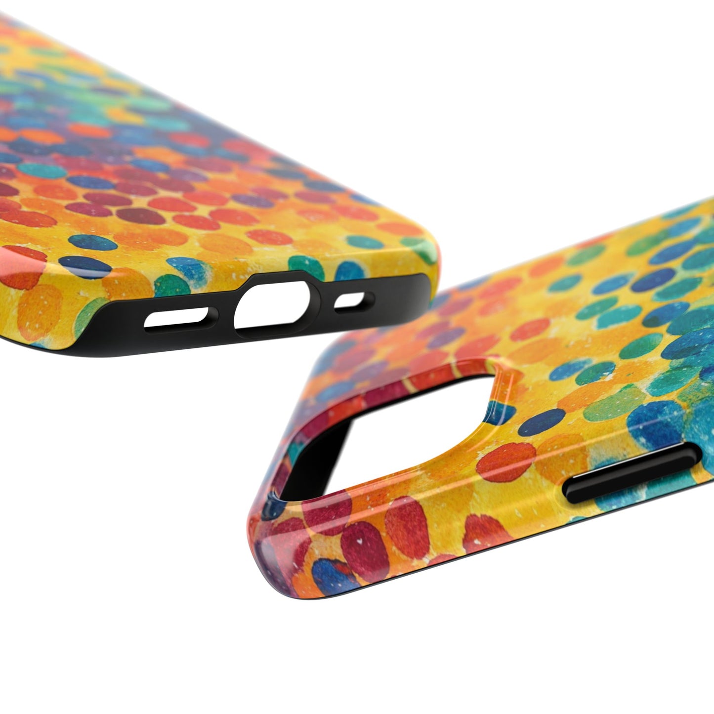 Trendy Spots | Rainbow Polka Dots Phone Case
