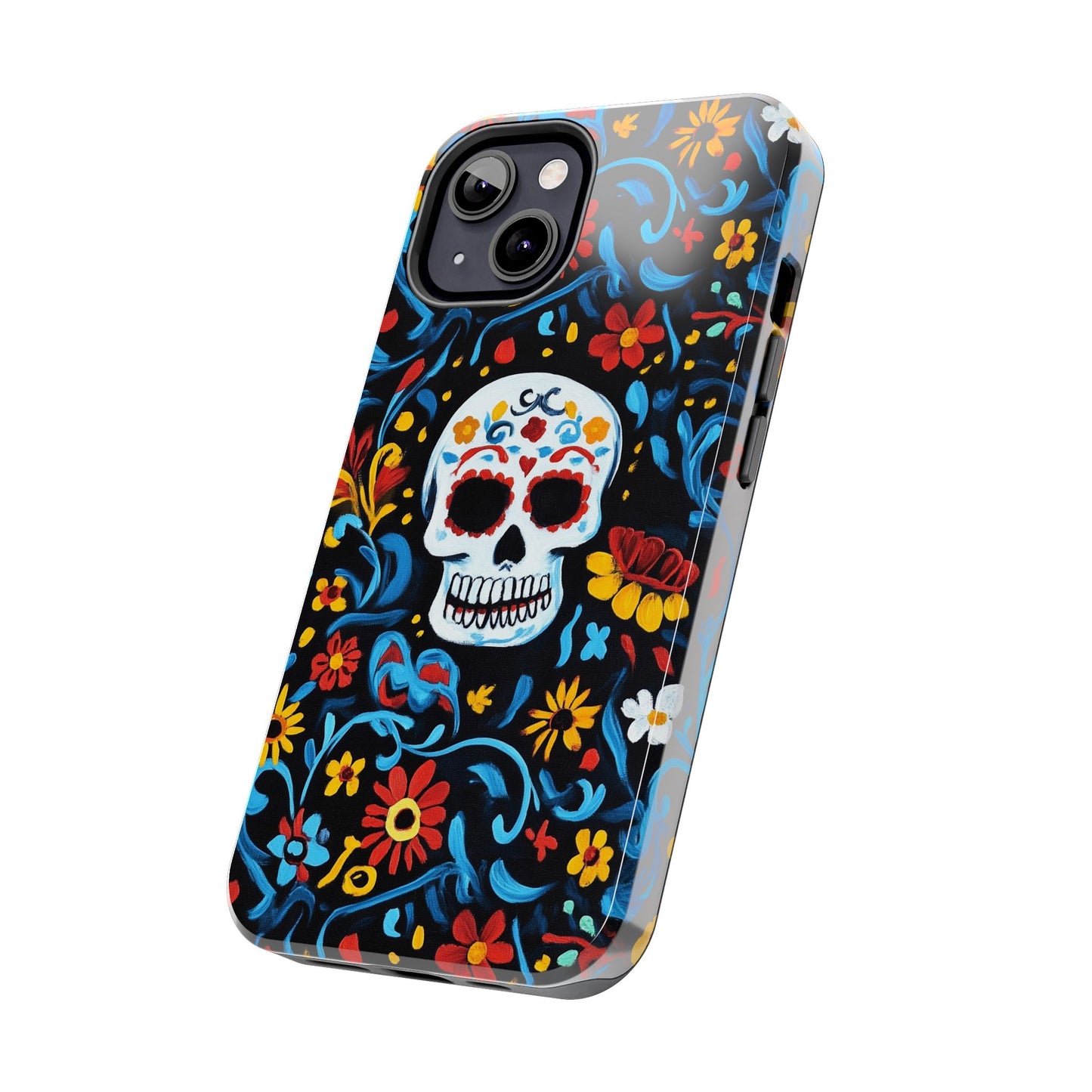 Mexicana de Corazon | Day of the Dead Tough Phone Case, Sugar Skull