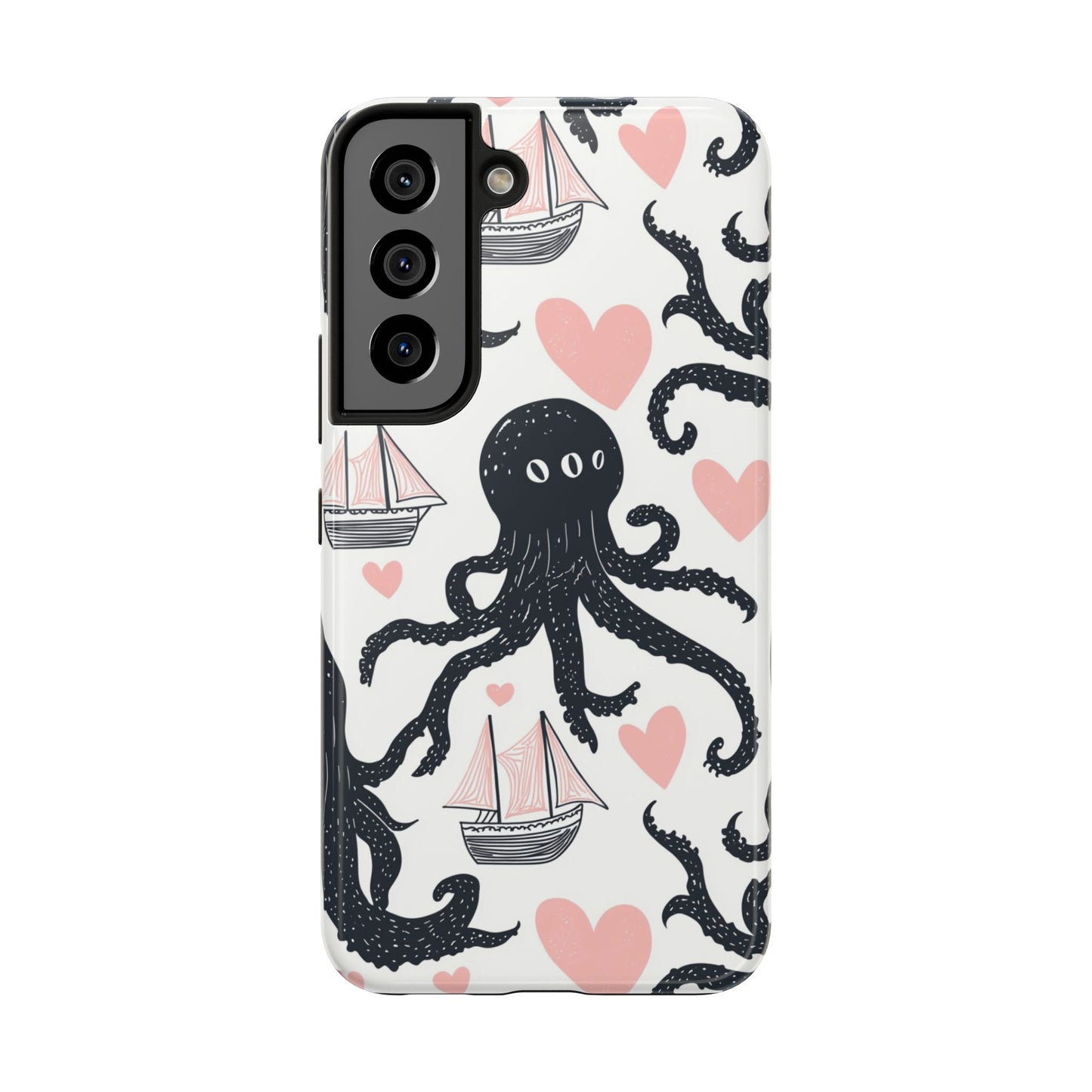 Quirky Chic | Kraken Boat Love Tough Phone Case