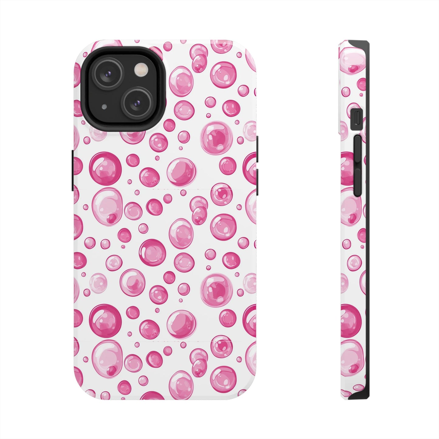 Trendy Spots | Pink Bubbles Phone Case