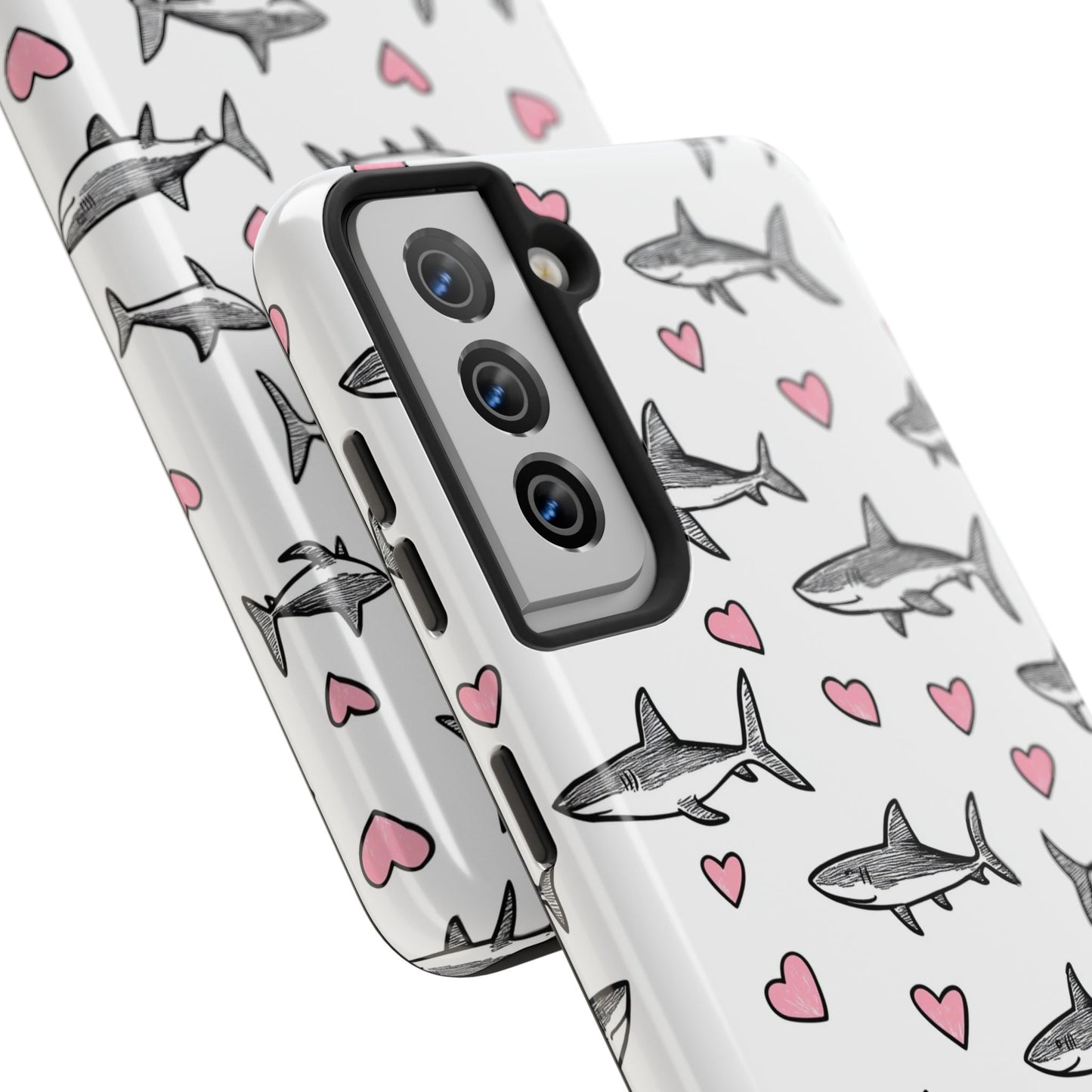 Animal Instinct | Shark Love Tough Phone Case