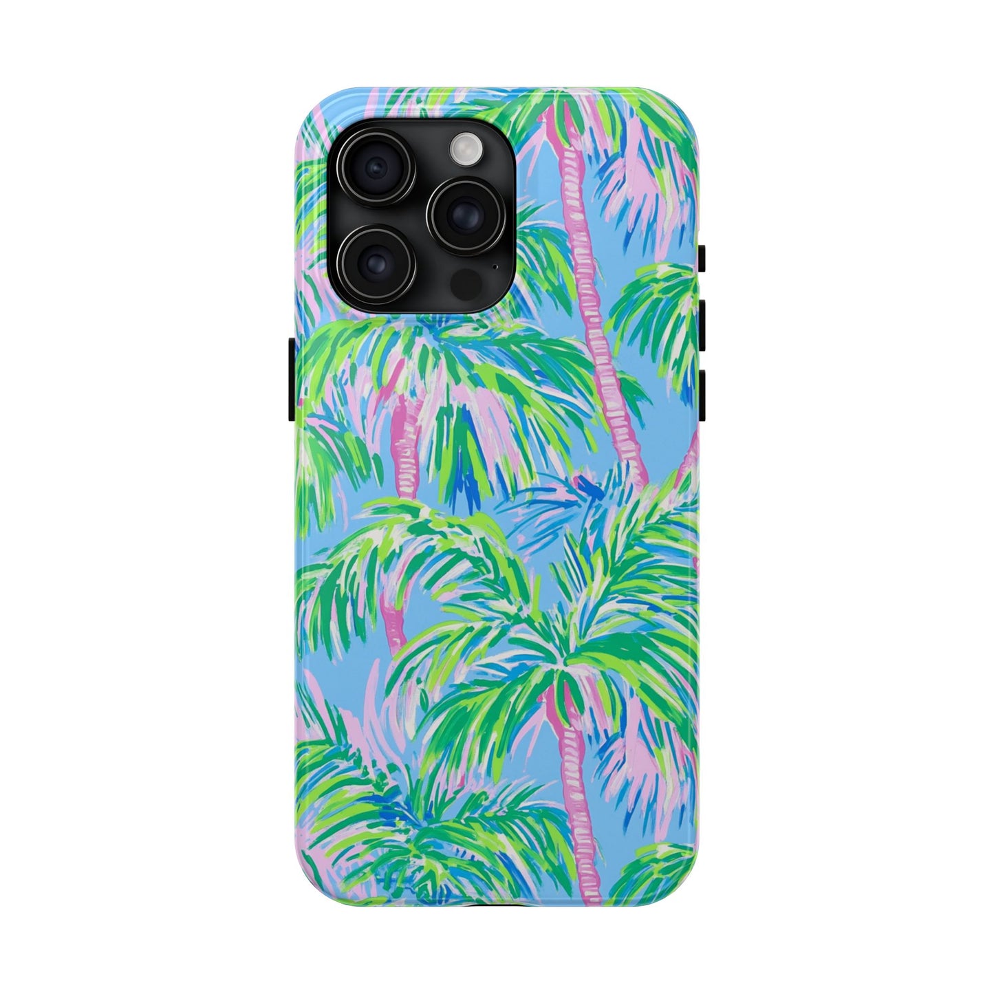 Nature Lover | Colorful Painted Palm Trees Phone Case