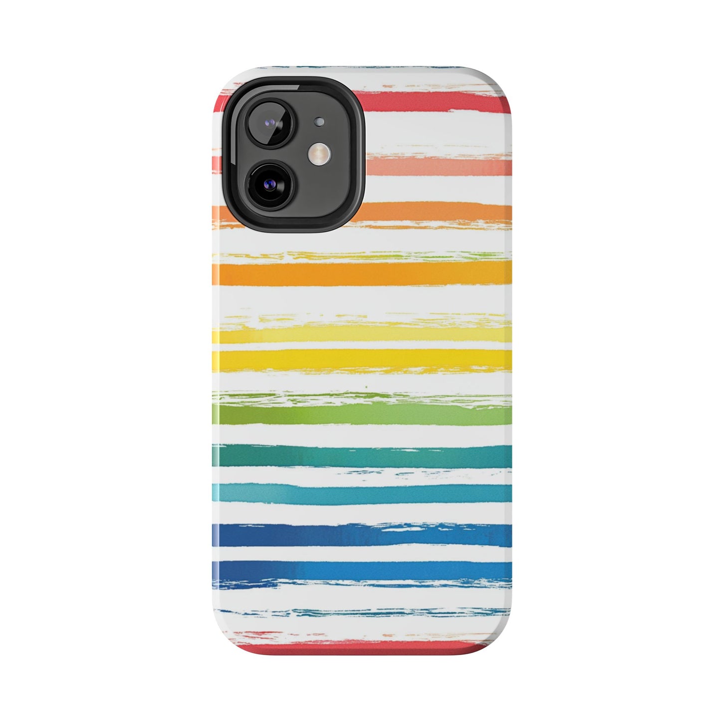 Vibrant Lines | Rainbow Stripes Phone Case