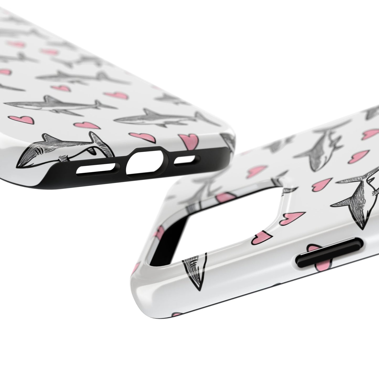 Animal Instinct | Shark Love Tough Phone Case