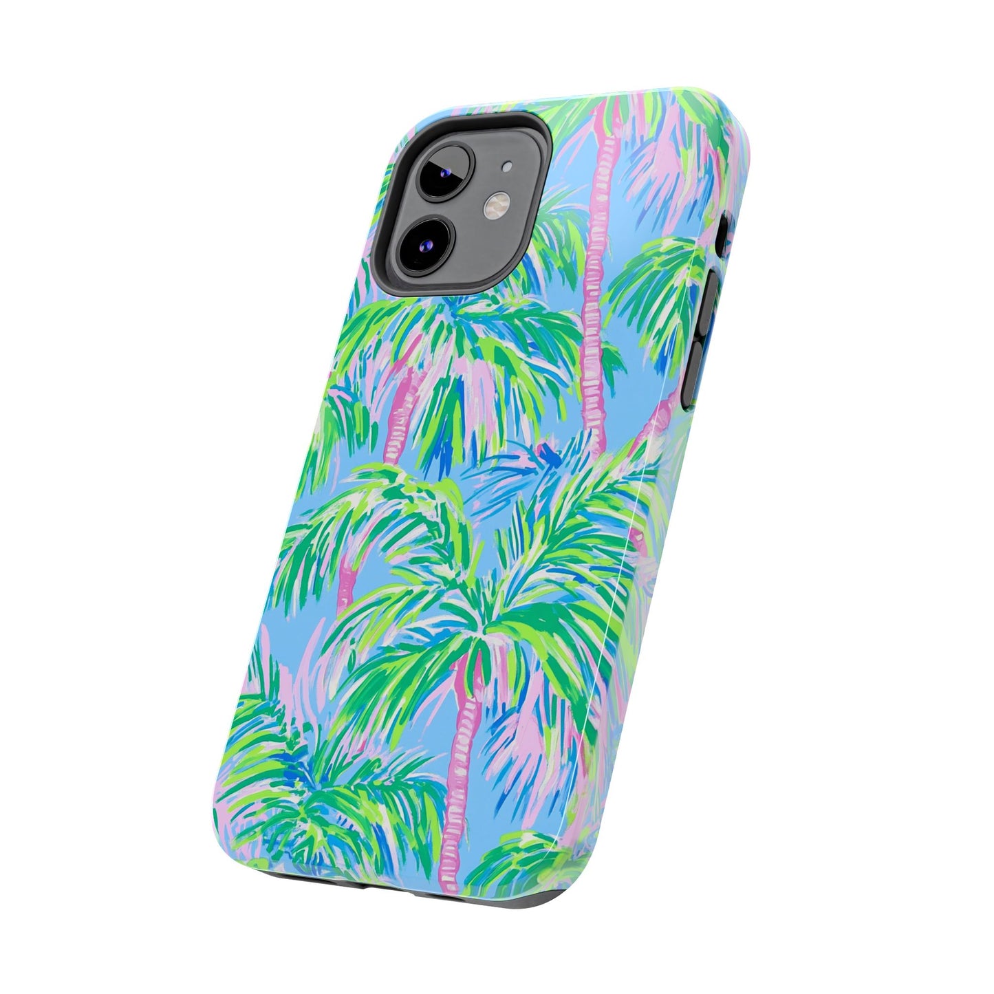 Nature Lover | Colorful Painted Palm Trees Phone Case