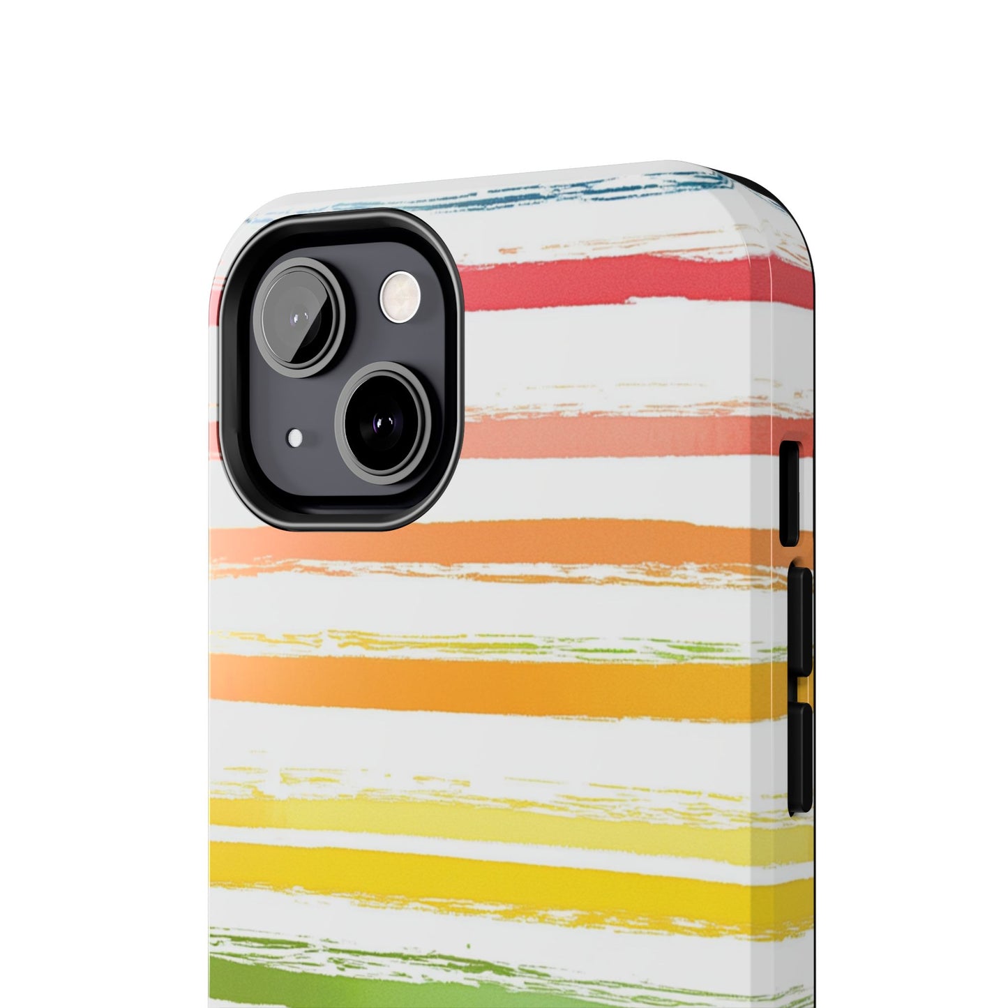 Vibrant Lines | Rainbow Stripes Phone Case