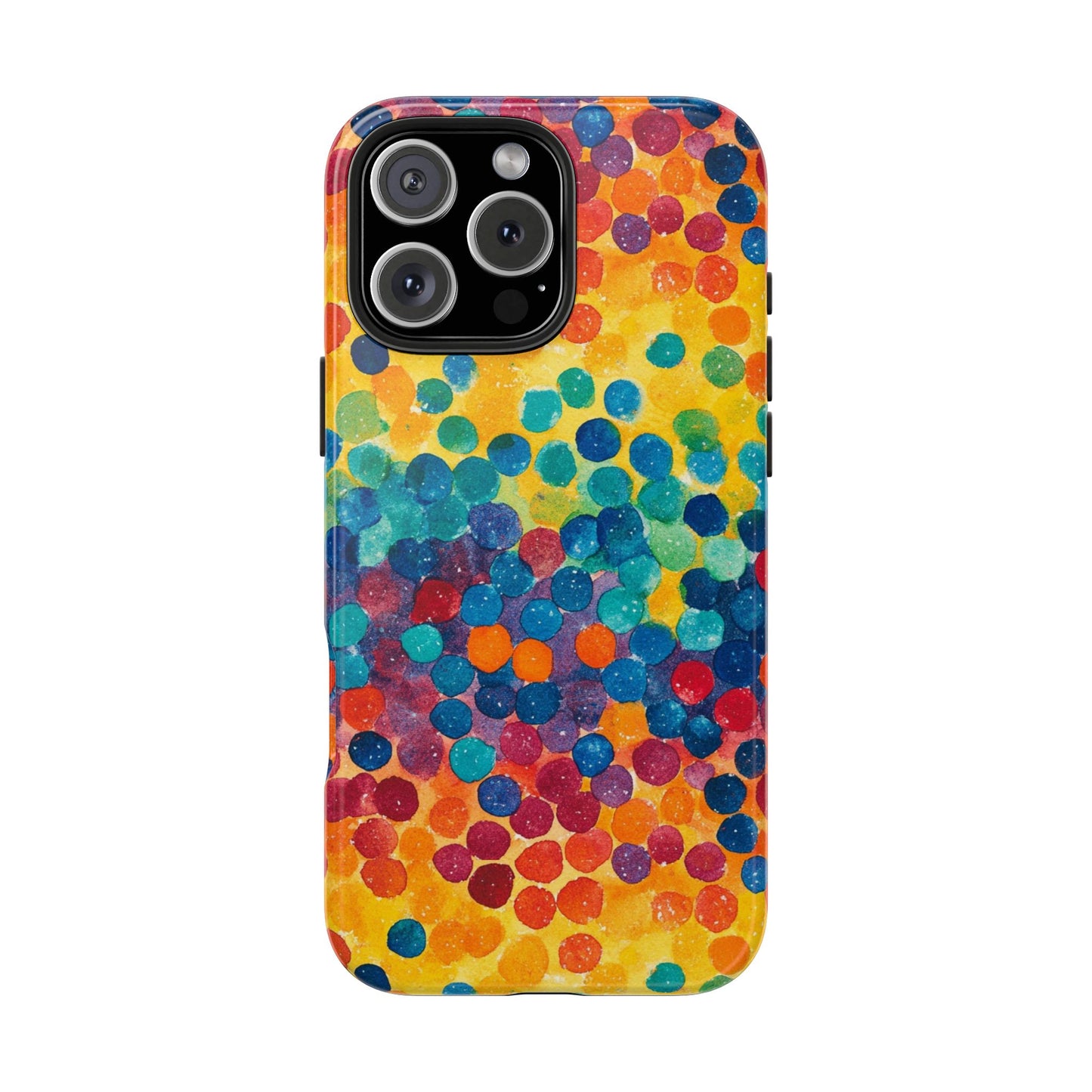 Trendy Spots | Rainbow Polka Dots Phone Case