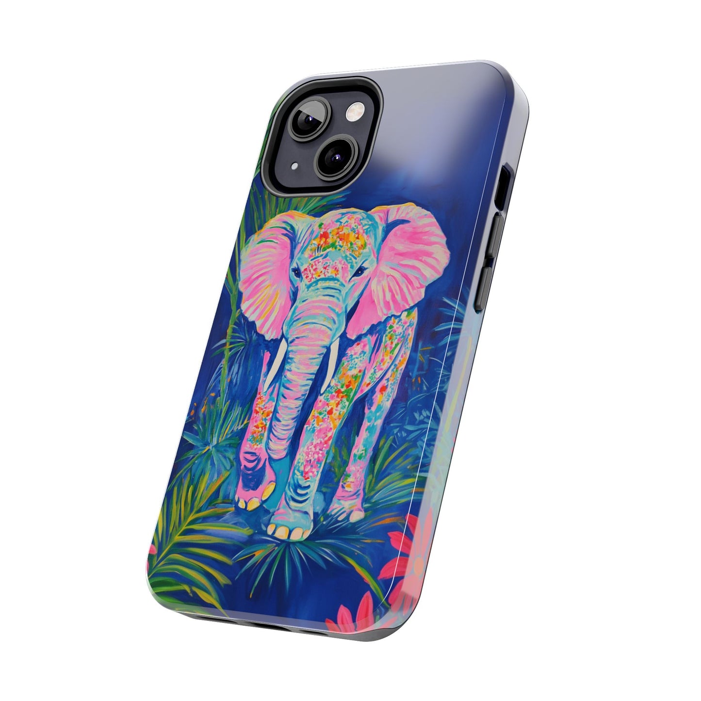 Animal Instinct | Vibrant Elephant Tough Phone Case