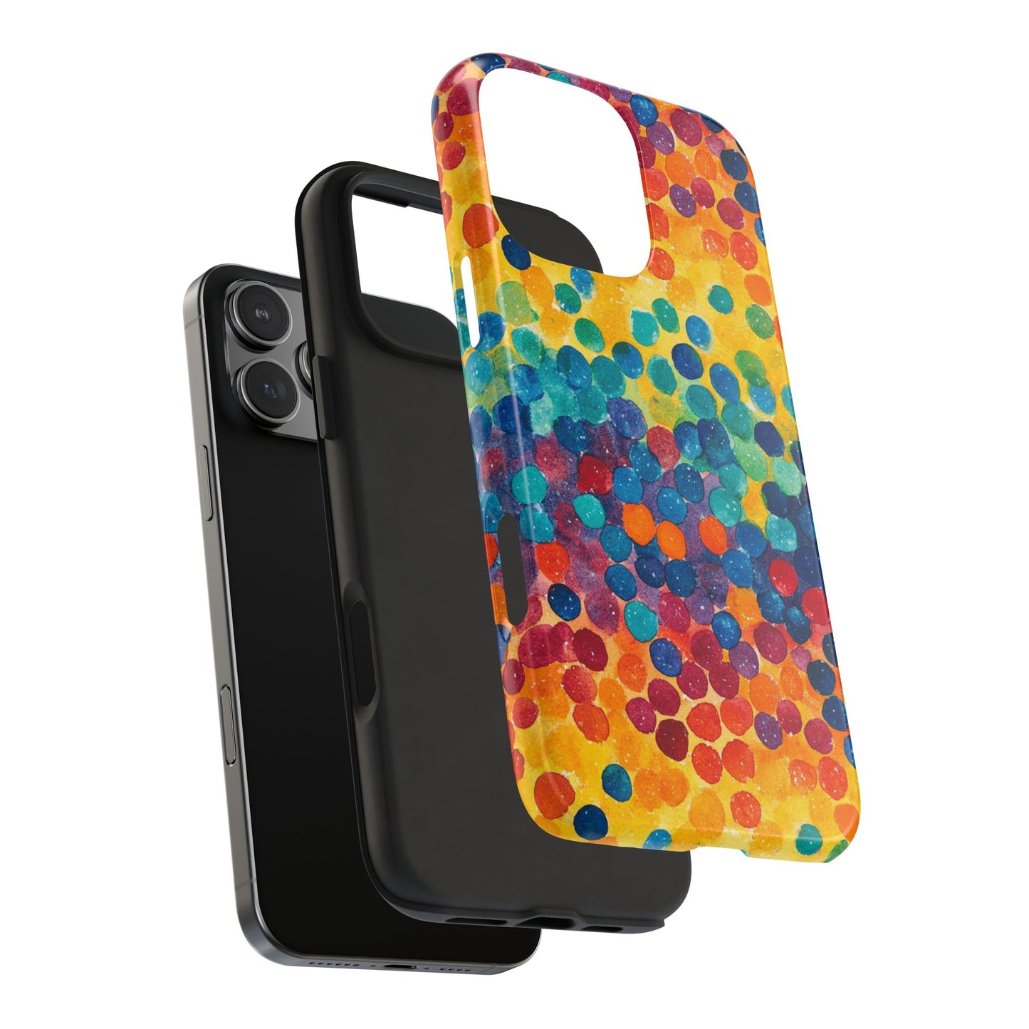 Trendy Spots | Rainbow Polka Dots Phone Case
