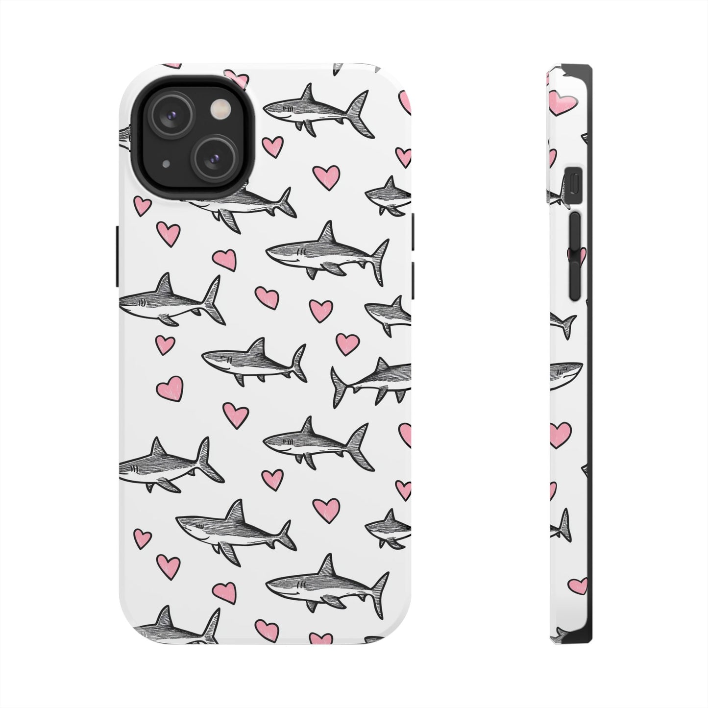 Animal Instinct | Shark Love Tough Phone Case