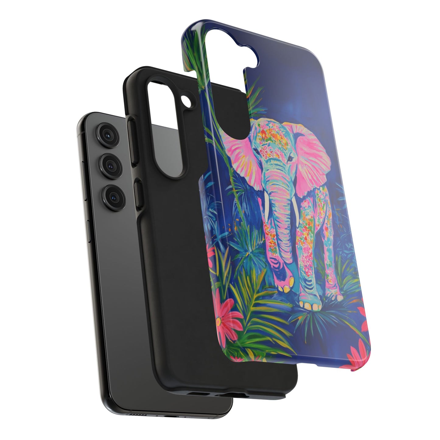 Animal Instinct | Vibrant Elephant Tough Phone Case