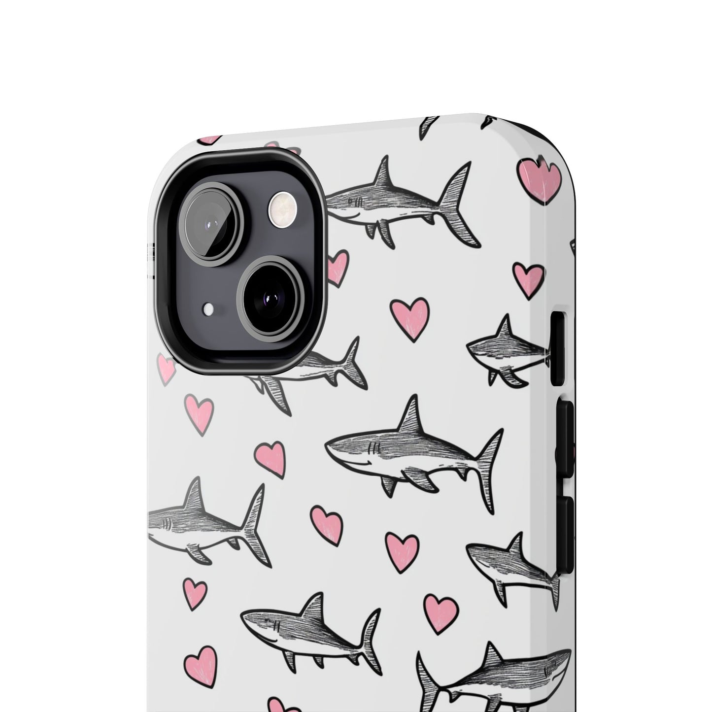 Animal Instinct | Shark Love Tough Phone Case