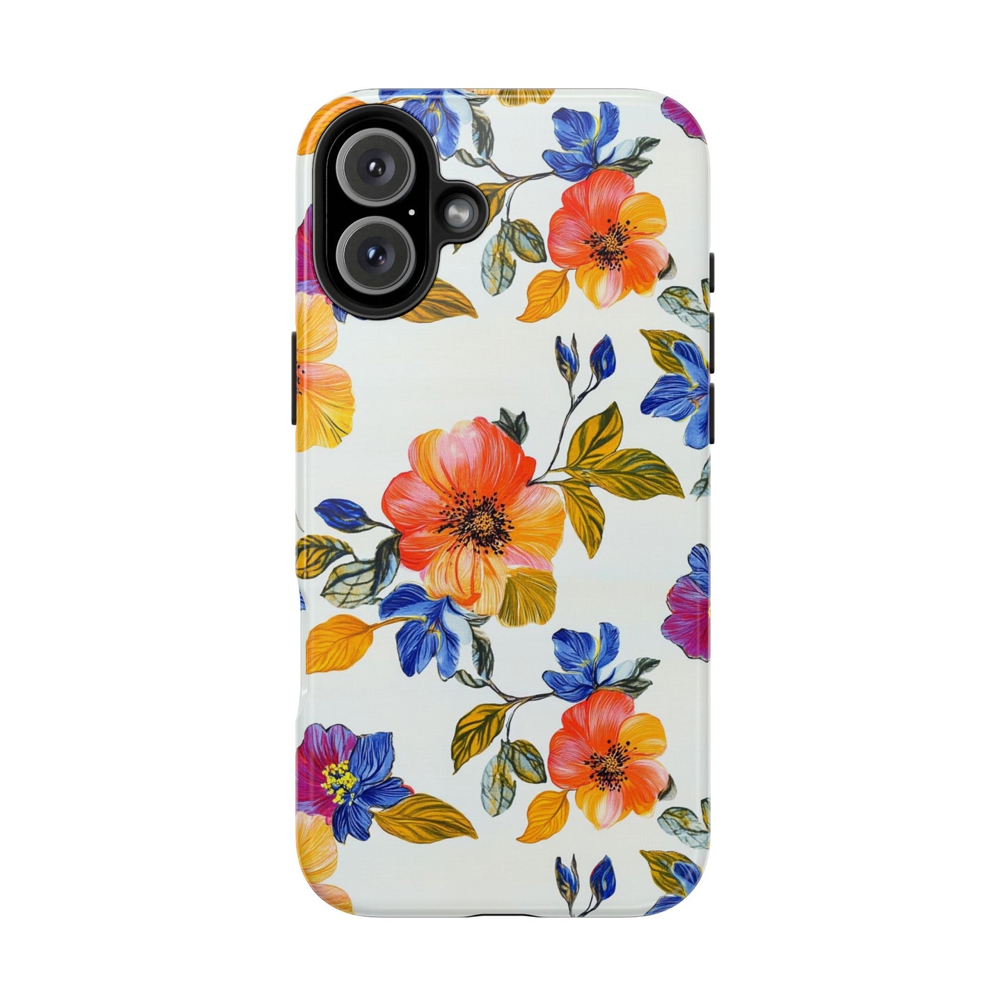 In Bloom | Colorful Florals Tough Phone Cases